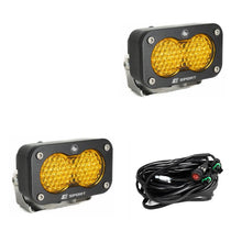 Load image into Gallery viewer, S2 Sport Black LED Auxiliary Light Pod Pair - Universal