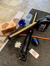 Load image into Gallery viewer, FORK TUBES GOLD, BLACK, HARD CHROME